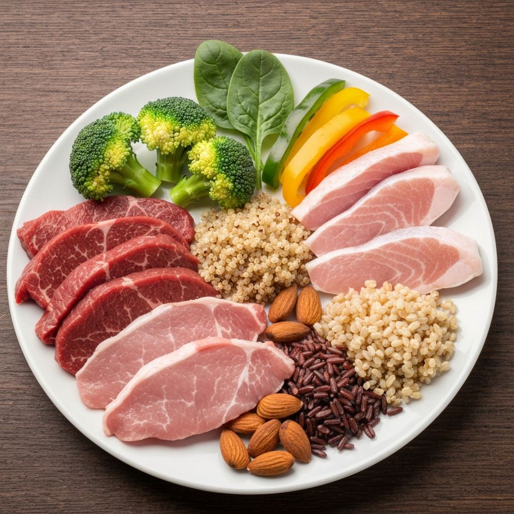 Nutritious foods for balanced diet